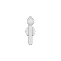 LED-WANDLEUCHTE Napoli 12/34,5 cm  - Weiß, Design, Glas/Kunststoff (12/34,5cm) - Trio Leuchten