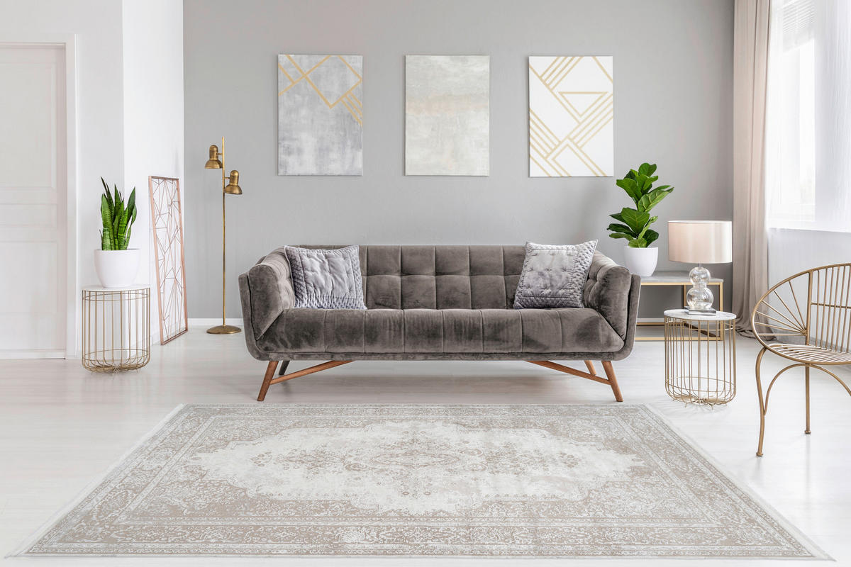 TKANA PREPROGA  Elysee 902     120/170 cm     krem barve  - krem barve, Design, tekstil (120/170cm) - Pierre Cardin