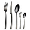 BESTECKSET Avelino Shiny  30-teilig  - Schwarz Hochglanz, Design, Metall (35,5/25,5/5cm) - Echtwerk