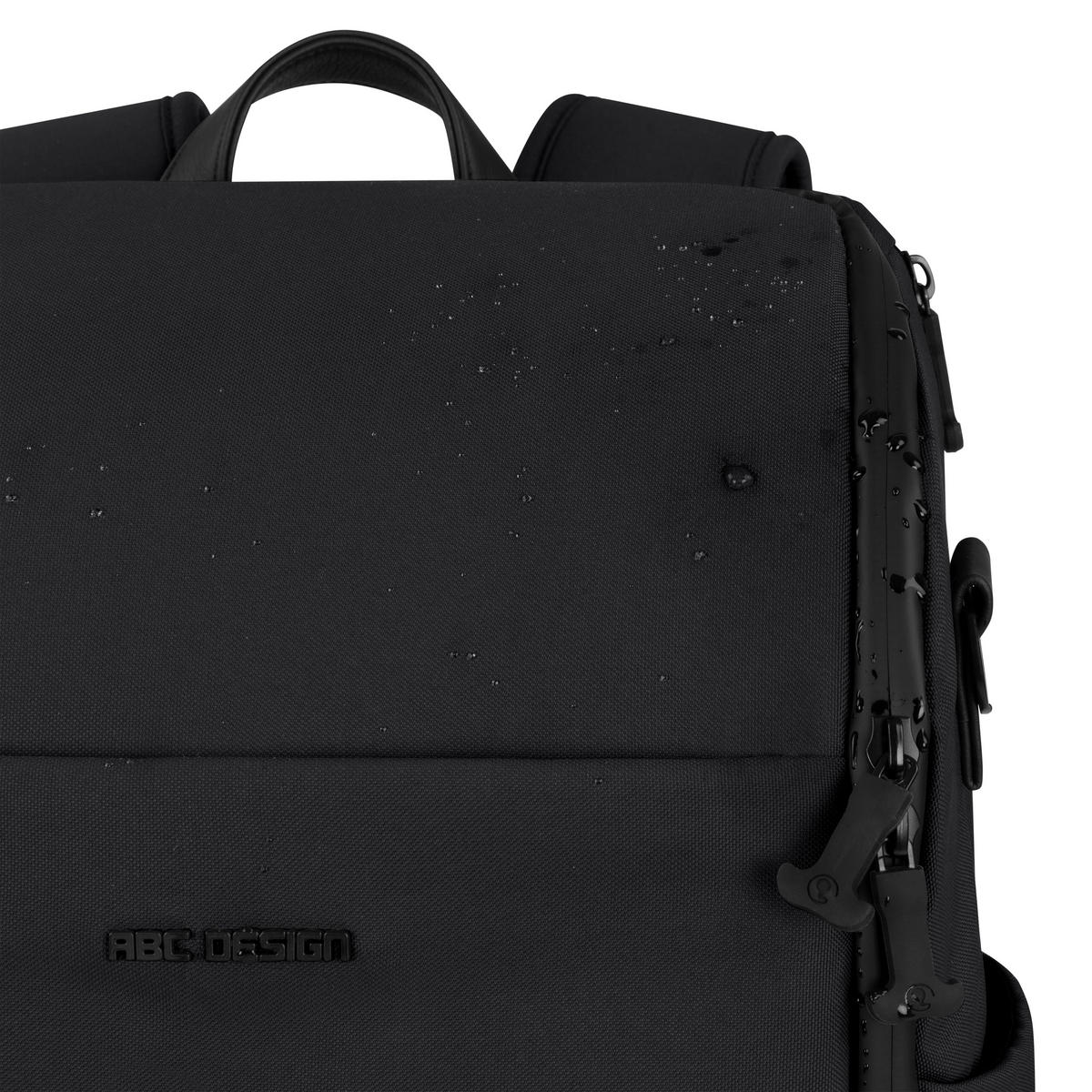 WICKELRUCKSACK Active  - Schwarz, Basics, Textil (44/30/17cm) - ABC Design