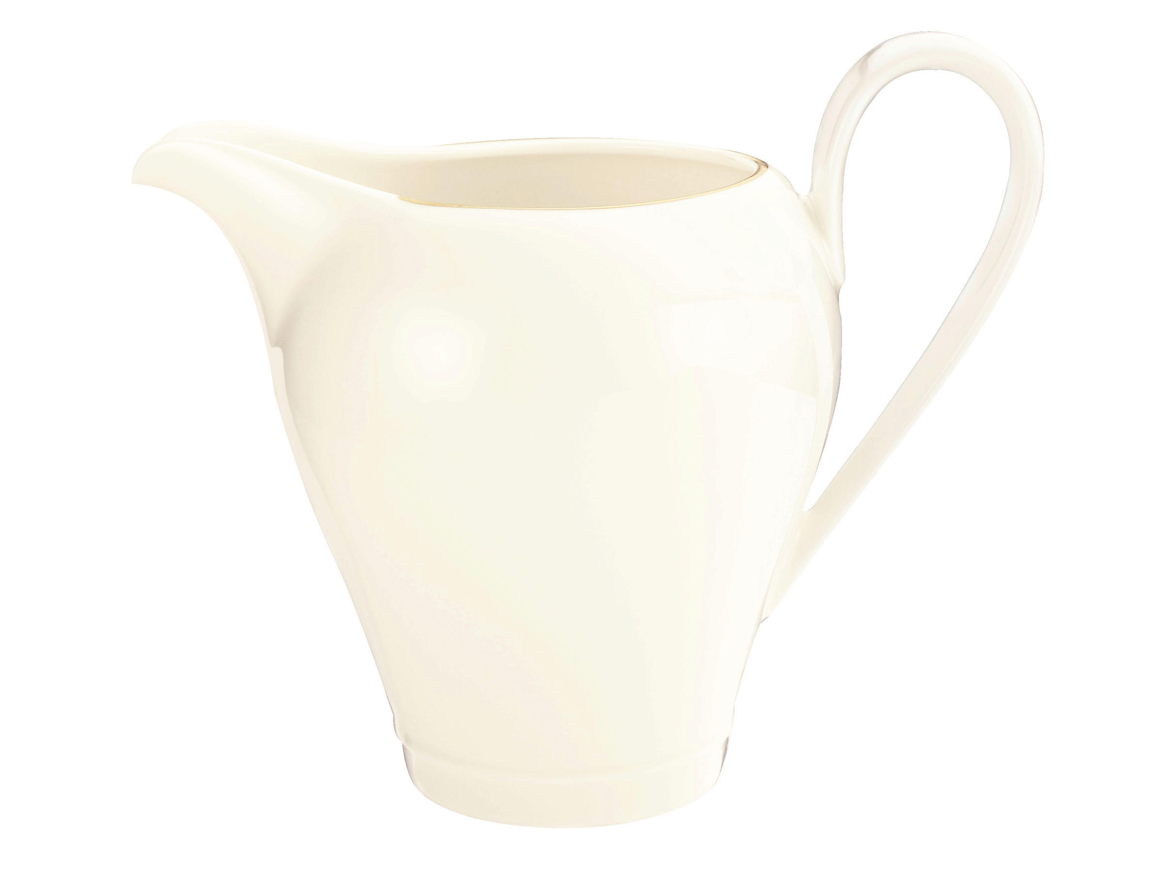 MALI VRČ ZA MLIJEKO  200 ml  Saphir Diamant Oro  - krem, Basics, keramika (0,2l) - Seltmann Weiden