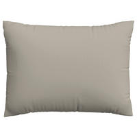 KOPFPOLSTERBEZUG WOVEN SATIN 60/80 cm  - Taupe, Basics, Textil (60/80cm) - Schlafgut