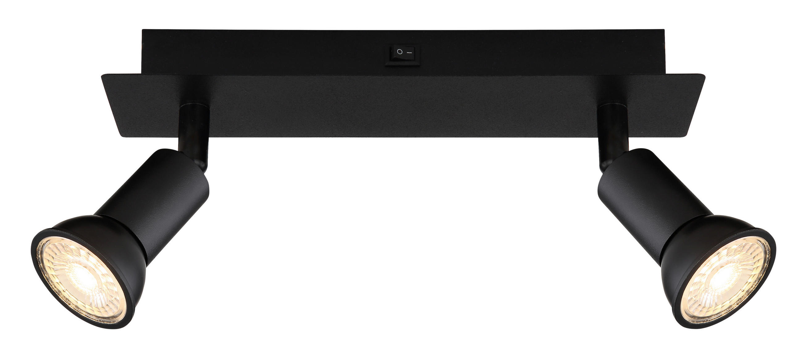 REFLEKTOR     25/9/9 cm          - črna, Basics, kovina (25/9/9cm)