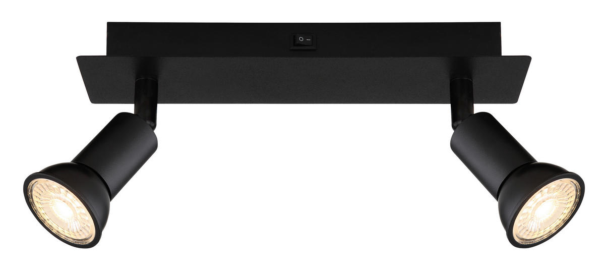 REFLEKTOR     25/9/9 cm          - črna, Basics, kovina (25/9/9cm)