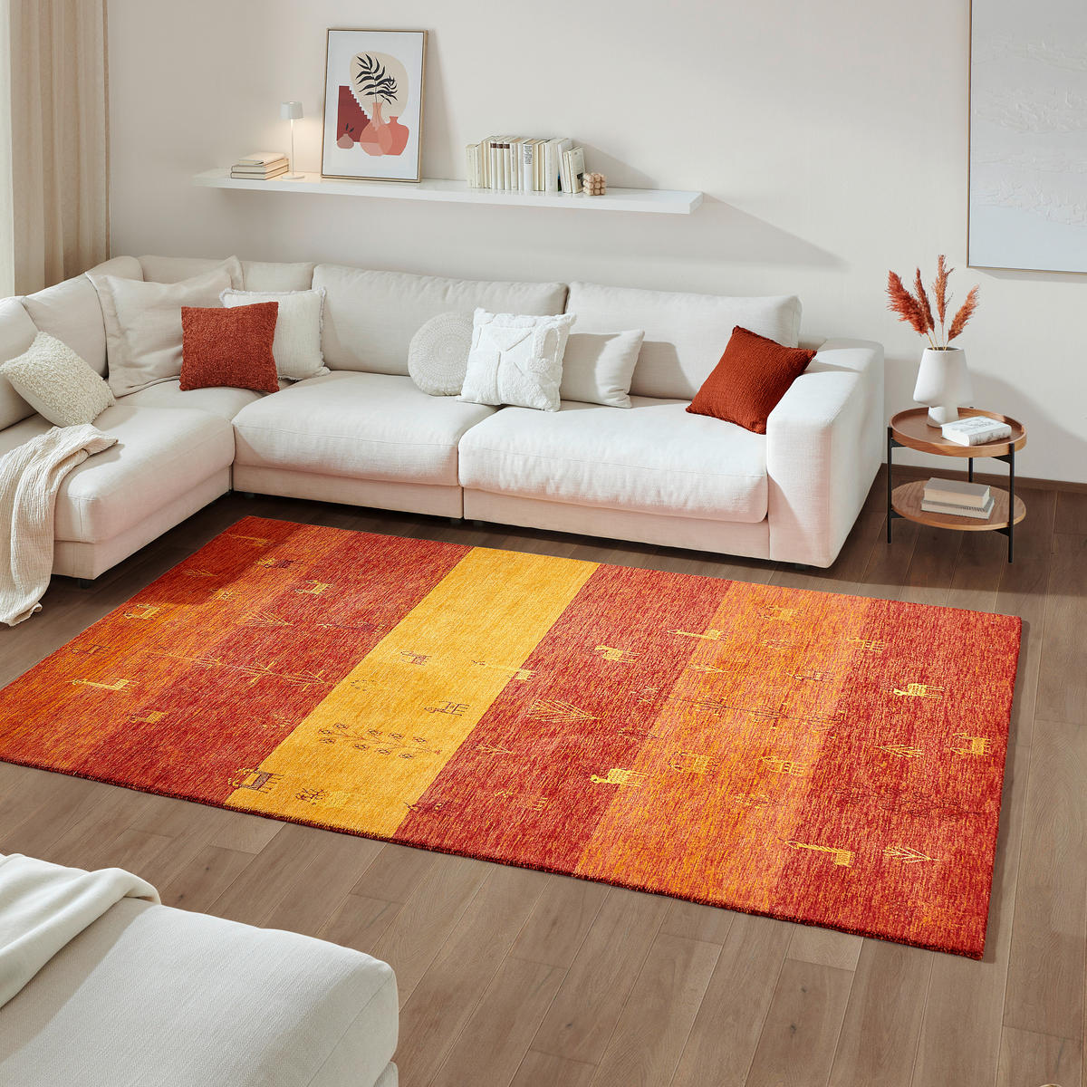 ORIENTTEPPICH 160/230 cm Chasca Rot  - Rot, LIFESTYLE, Textil (160/230cm) - Cazaris