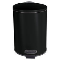 TRETEIMER ADELAR 3 L  - Schwarz, KONVENTIONELL, Kunststoff/Metall (16,80/16,80/22,80cm) - Spirella