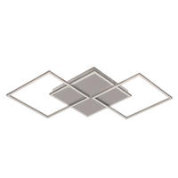 LED-DECKENLEUCHTE 3,6 W    100/49,5/5,8 cm  - Weiss, Basics, Kunststoff/Metall (100/49,5/5,8cm) - Novel