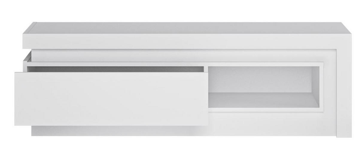 TV-ELEM 130/41,7/42 cm  - Basics, műanyag/faalapú anyag (130/41,7/42cm) - Hom`in