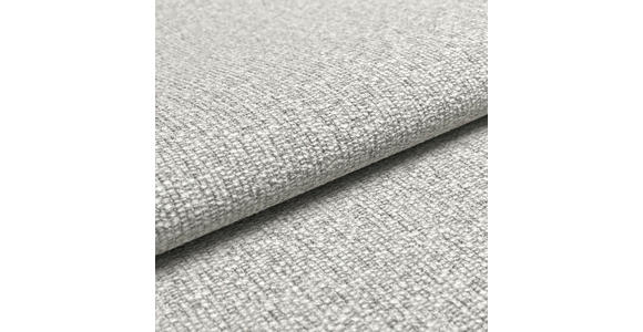 ECKSOFA  in Flachgewebe Silberfarben  175-224/255-365 cm  - Silberfarben/Schwarz, Design, Textil/Metall (175-224/255-365cm) - Dieter Knoll