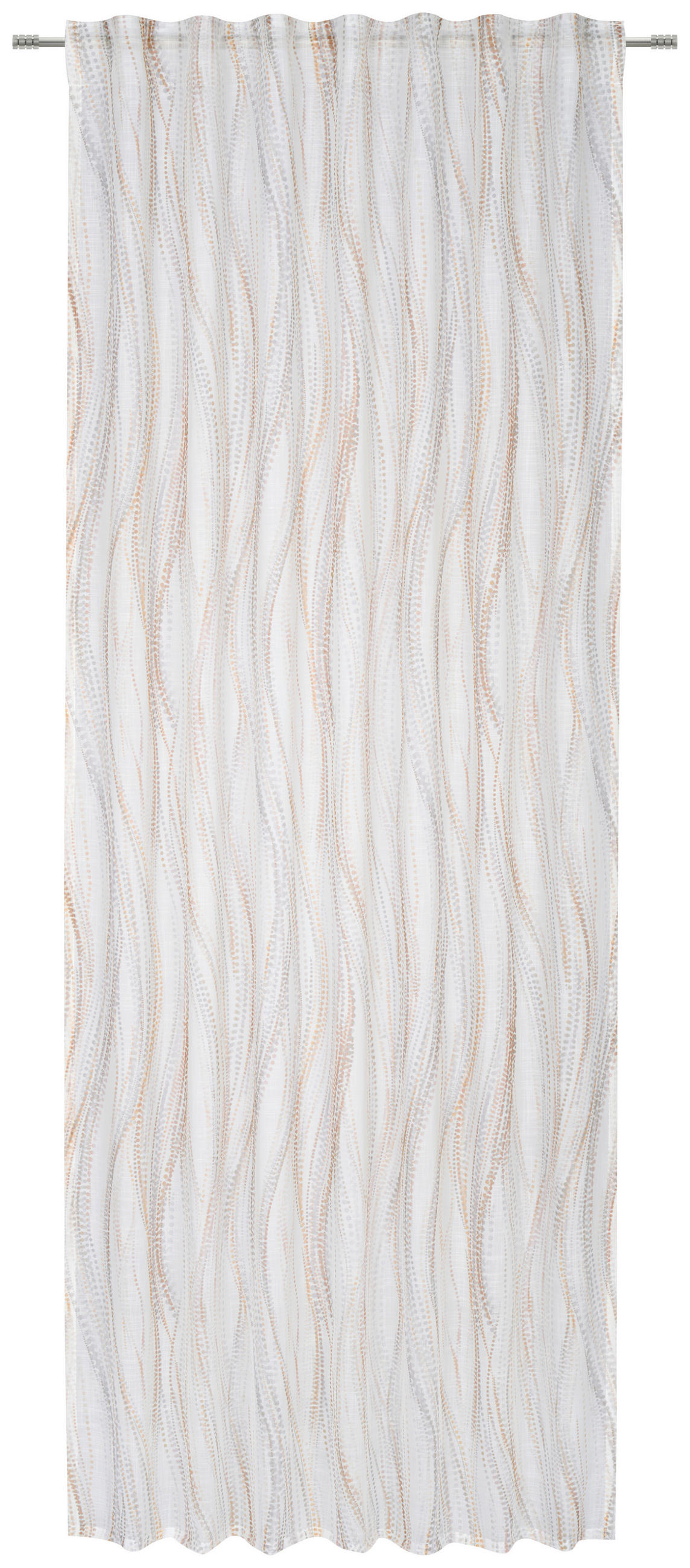 HOTOVÝ ZÁVĚS, poloprůhledné, 140/245 cm - curry žlutá, Konvenční, textil (140/245cm) - Esposa