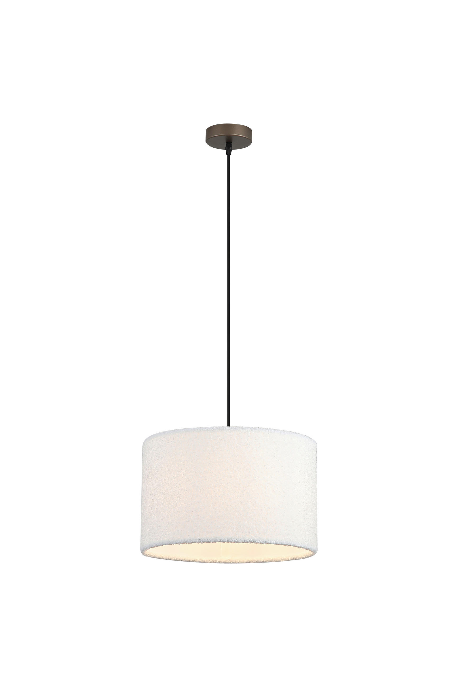 Searchlight Pendelleuchte Chelsea Weiß, Mokka 35x120x35 cm