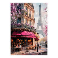 LEINWANDBILD Städte, Architektur 70/100 cm  - Multicolor, Basics, Holz/Textil (70/100cm)