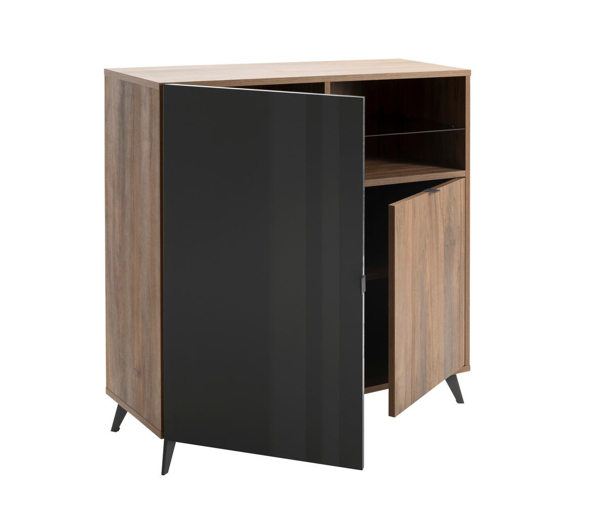 VISOKA KOMODA,  - Design, kovina/umetna masa (120/121cm) - Carryhome