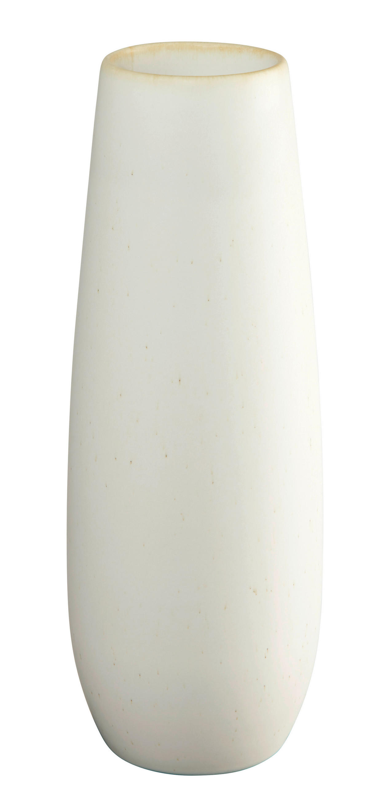 VASE  - Weiss, Romantik / Landhaus, Keramik (6/25/6cm) - ASA