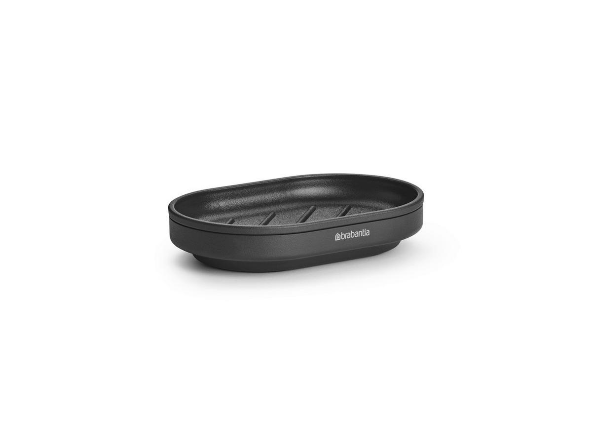 POSODICA ZA MILO - siva, Basics, kovina (12.1/2.4/8.1cm) - Brabantia