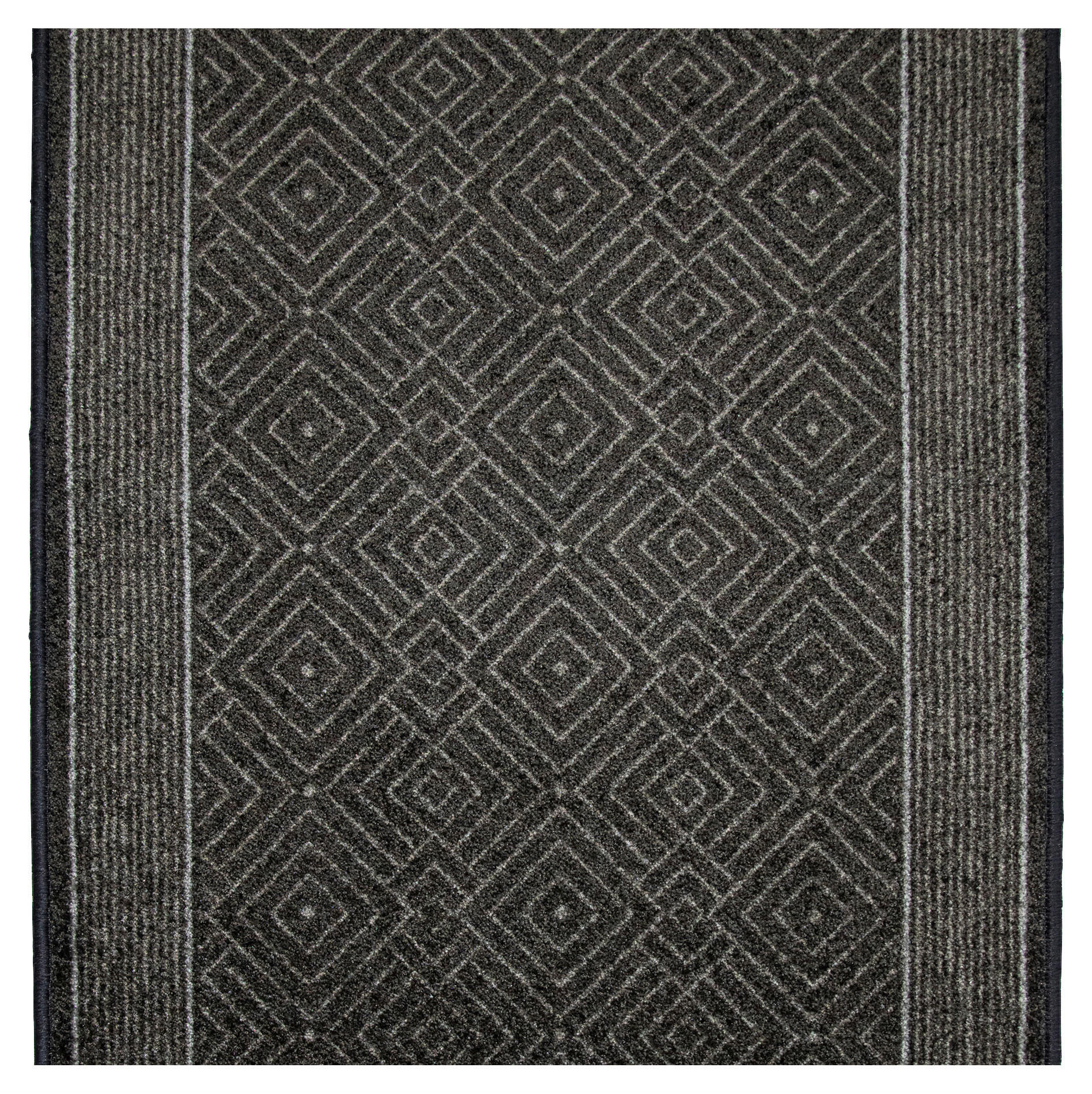 LÄUFER 67 cm Lund  - Anthrazit, KONVENTIONELL, Kunststoff/Textil (67cm) - Esposa