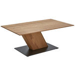 COUCHTISCH SONIA Asteiche massiv 115/65/45 cm rechteckig Eichefarben  - Eichefarben, Design, Holz/Metall (115/65/45cm) - Valnatura