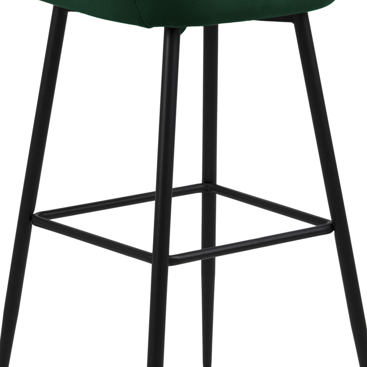 BARSKA STOLICA  crna, tamno zelena  metal, tekstil      - tamno zelena/crna, Konvencionalno, metal/tekstil (55/103,5/52cm) - Livetastic