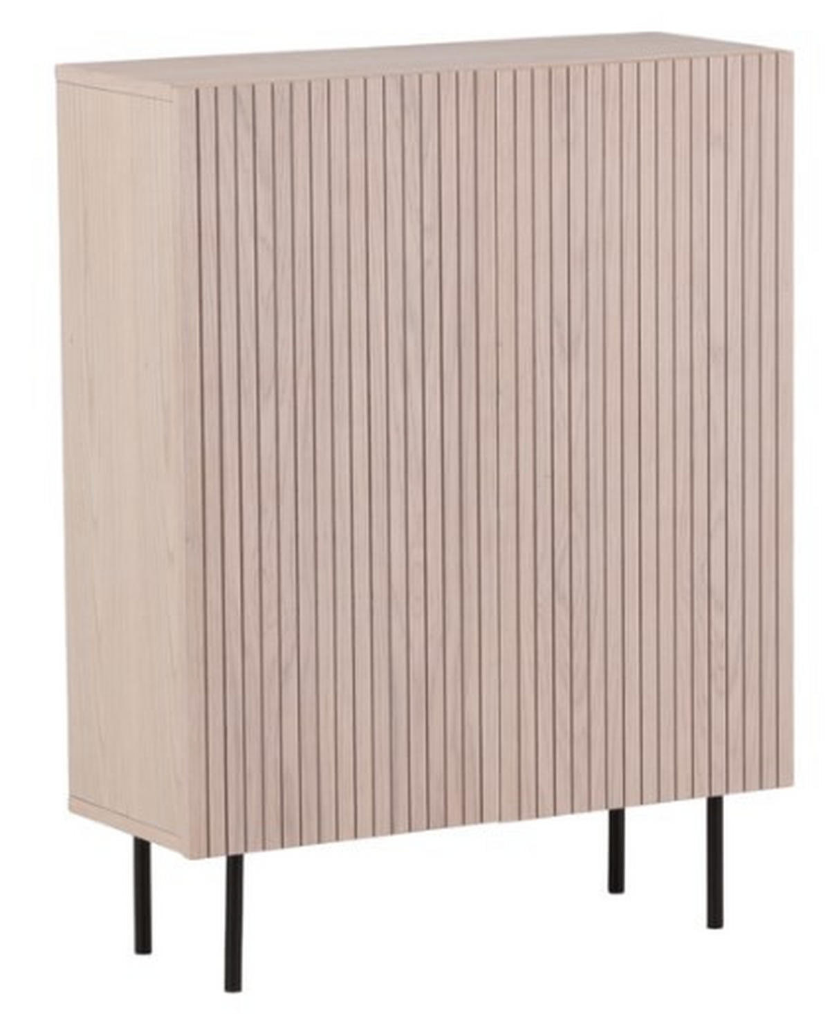 HIGHBOARD  in 80/103/30 cm  - Eichefarben/Schwarz, Design, Holz/Holzwerkstoff (80/103/30cm) - Livetastic