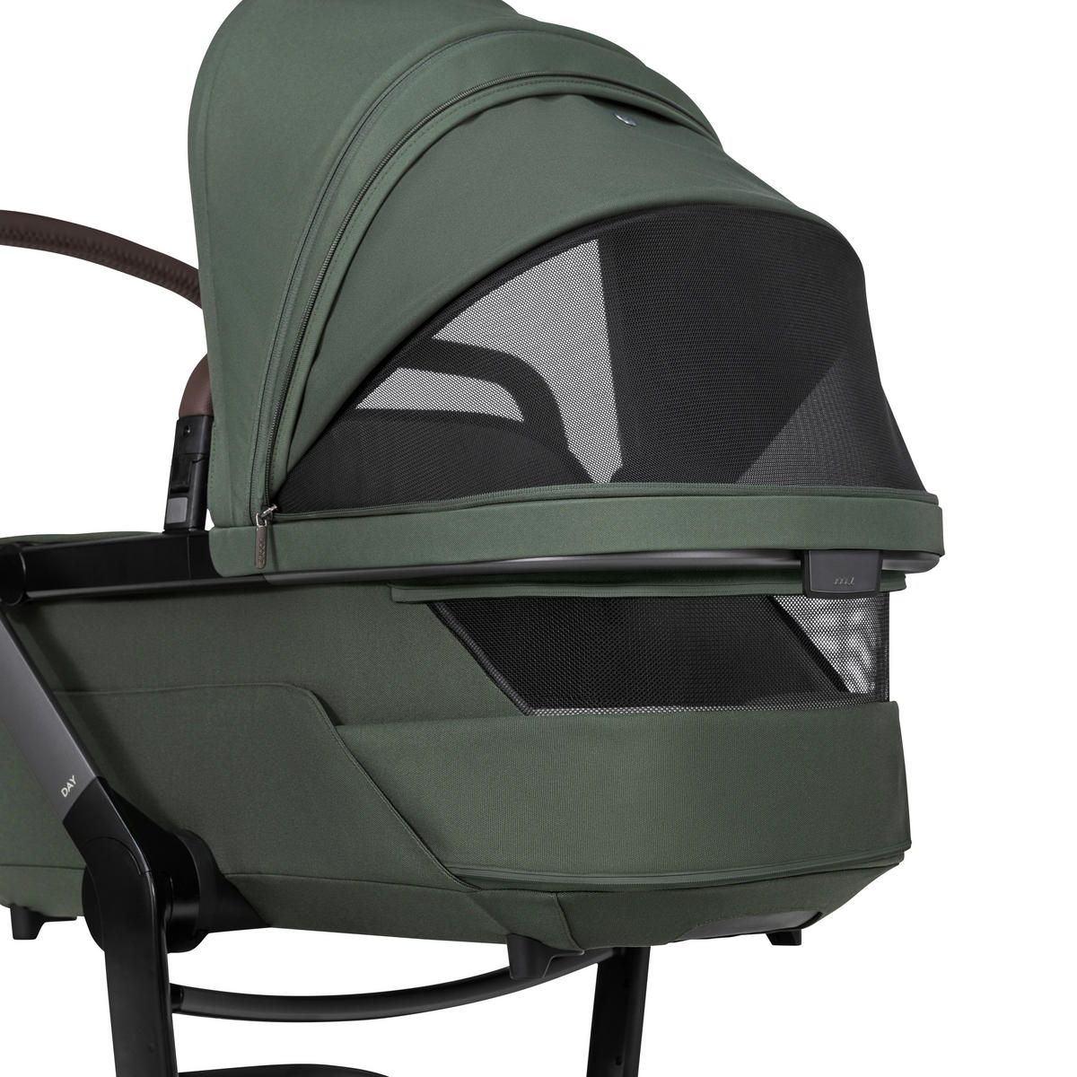 KINDERWAGEN  Day 5  Forest Green  - Olivgrün/Grau, Basics, Textil/Metall (94/60/113cm) - Joolz
