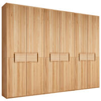 DREHTÜRENSCHRANK 302/223/62 cm,  in Buchefarben, 6-türig  - Buchefarben, MODERN, Holz (302/223/62cm) - MID.YOU