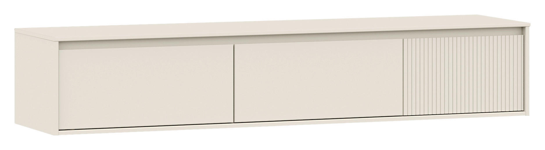 LOWBOARD Cava  in 180/33,5/42 cm  - Beige, Design, Holz (180/33,5/42cm) - Livetastic