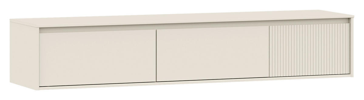 LOWBOARD Cava  in 180/33,5/42 cm  - Kaschmir, Design, Holz (180/33,5/42cm) - Livetastic