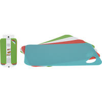 SKÄRBRÄDA SET 4 delar   29/19 cm   - vit/grön, Basics, plast (29/19cm) - Best Price