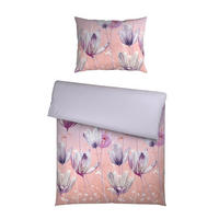 WENDEBETTWÄSCHE -teilig Satin, Flachgewebe 140/200 cm  - Flieder, Basics, Textil (140/200cm) - Esposa