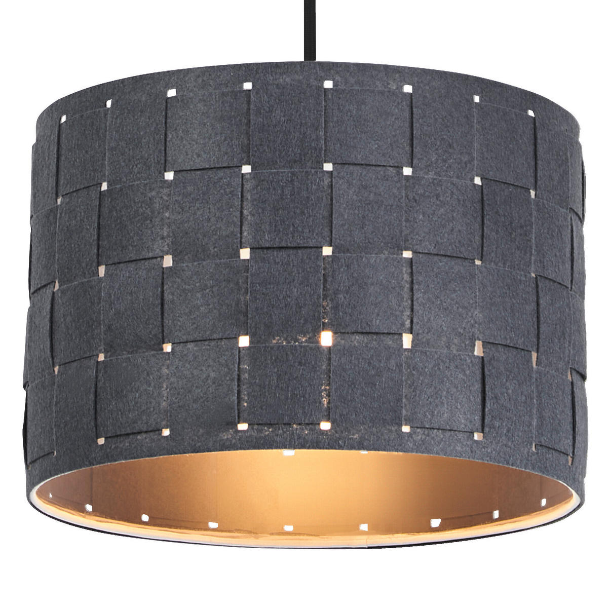PENDELLEUCHTE 28/121 cm   - Dunkelgrau, KONVENTIONELL, Naturmaterialien/Metall (28/121cm) - Ledvance