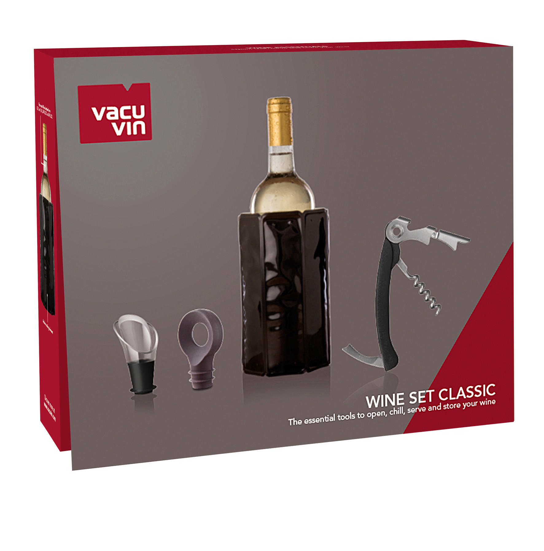 VINSKI SET - Osnovno, metal/plastika - Vacu Vin