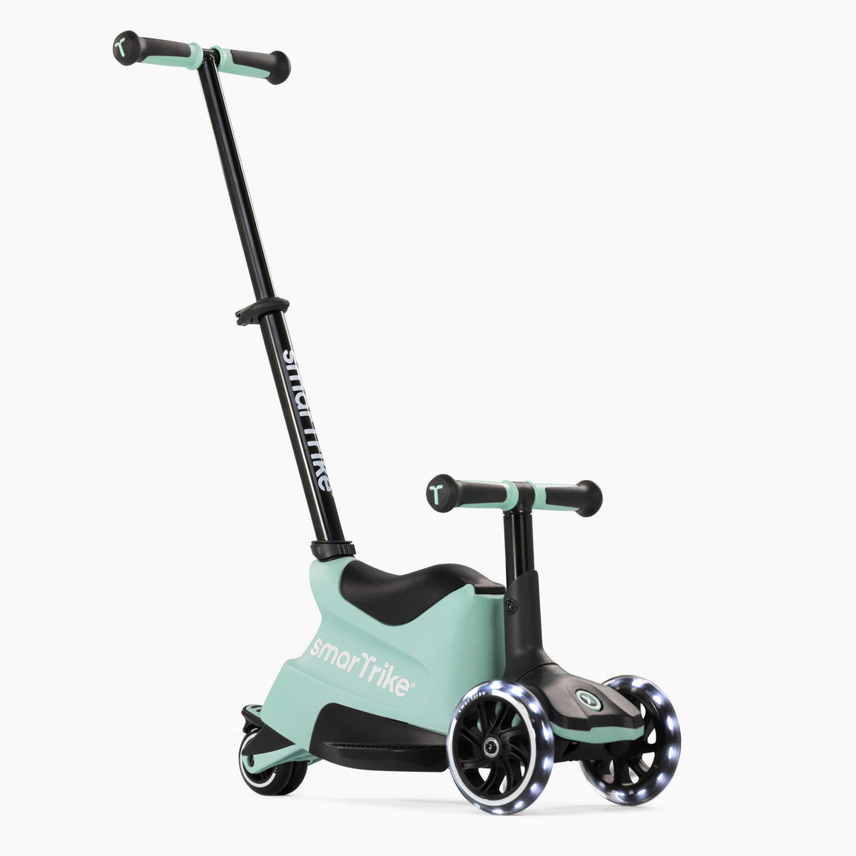 KINDERSCOOTER Xtend Ride-on  - Salbeigrün, Basics, Metall (25/90/66cm)