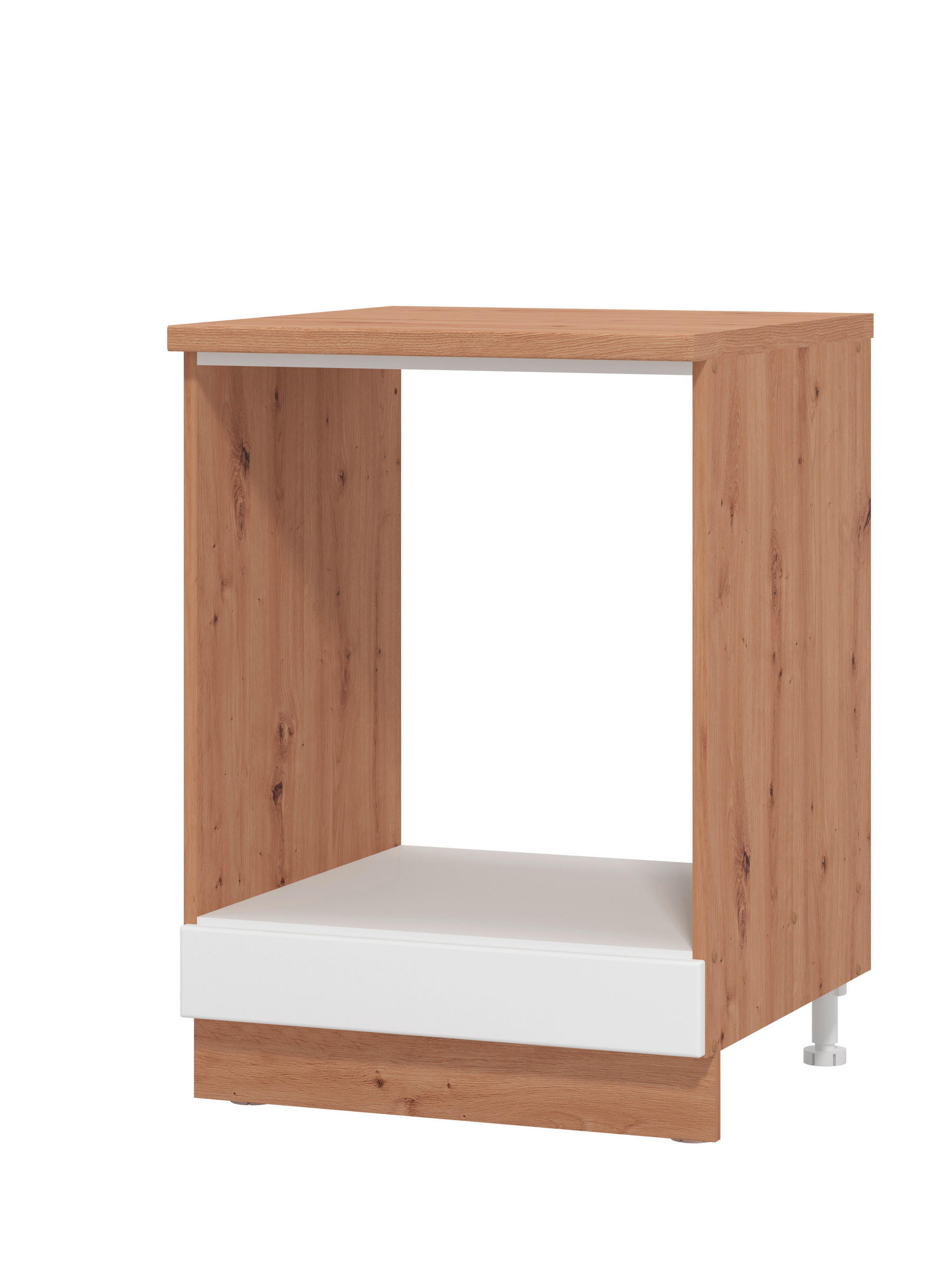 KONYHAI ALSÓSZEKRÉNY - Artisan tölgy, Basics, faalapú anyag (60/55/82cm) - Carryhome