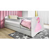 KINDER-/JUNIORBETT - Birkefarben/Weiß, MODERN, Holz/Holzwerkstoff (80/160cm) - MID.YOU