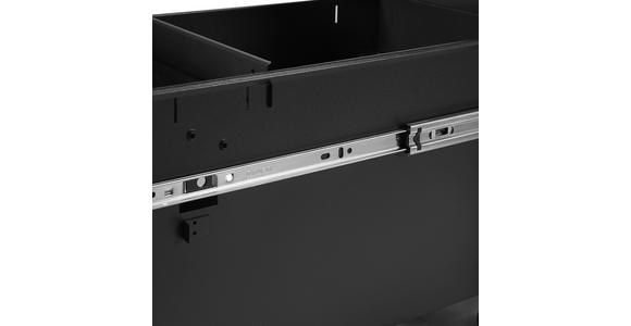 ROLLCONTAINER 30/59,2/50 cm  - Schwarz, KONVENTIONELL, Kunststoff/Metall (30/59,2/50cm) - Novel