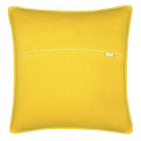 KISSENHÜLLE Soft-Fleece 50/50 cm  - Currygelb, Basics, Textil (50/50cm) - Zoeppritz