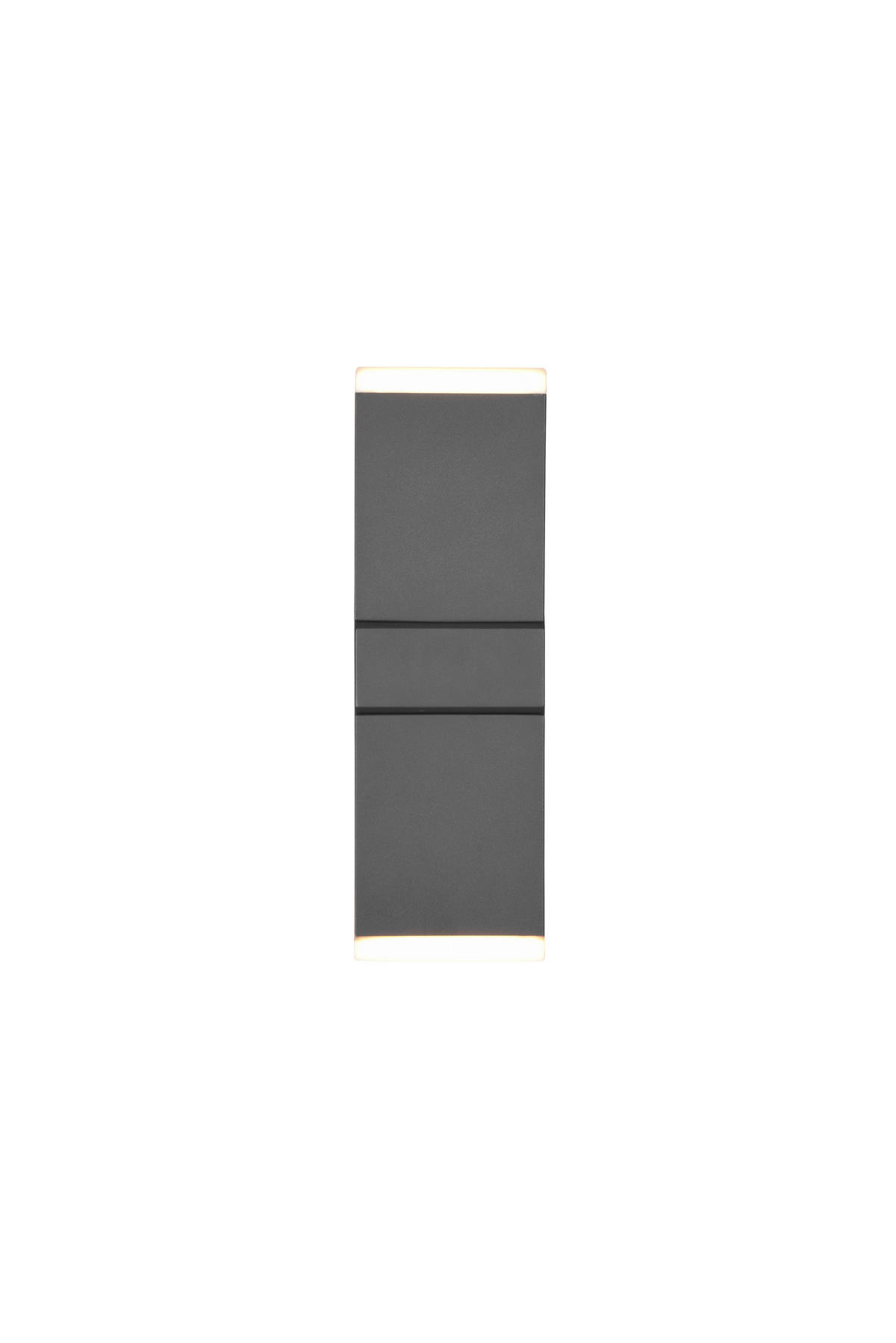 VÄGGLAMPA UTOMHUS - antracit, Basics, metall/plast (9/28/10,6cm) - Trio Leuchten