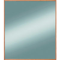 WANDSPIEGEL 70/82/3 cm    in rechteckig  - Eichefarben, Basics, Glas/Holz (70/82/3cm)