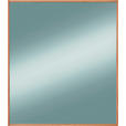 WANDSPIEGEL 84/82/1,5 cm - Eiche Bianco/Eichefarben, Design, Glas/Holz (84/82/1,5cm) - Novel