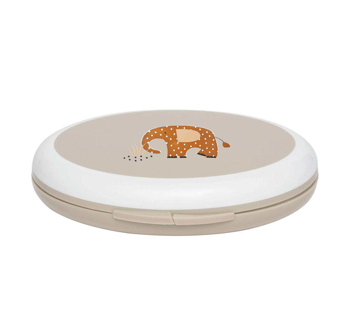 BABYPFLEGESET - Taupe, Basics, Kunststoff (9.2/11.8/2.2cm) - Bebe Jou