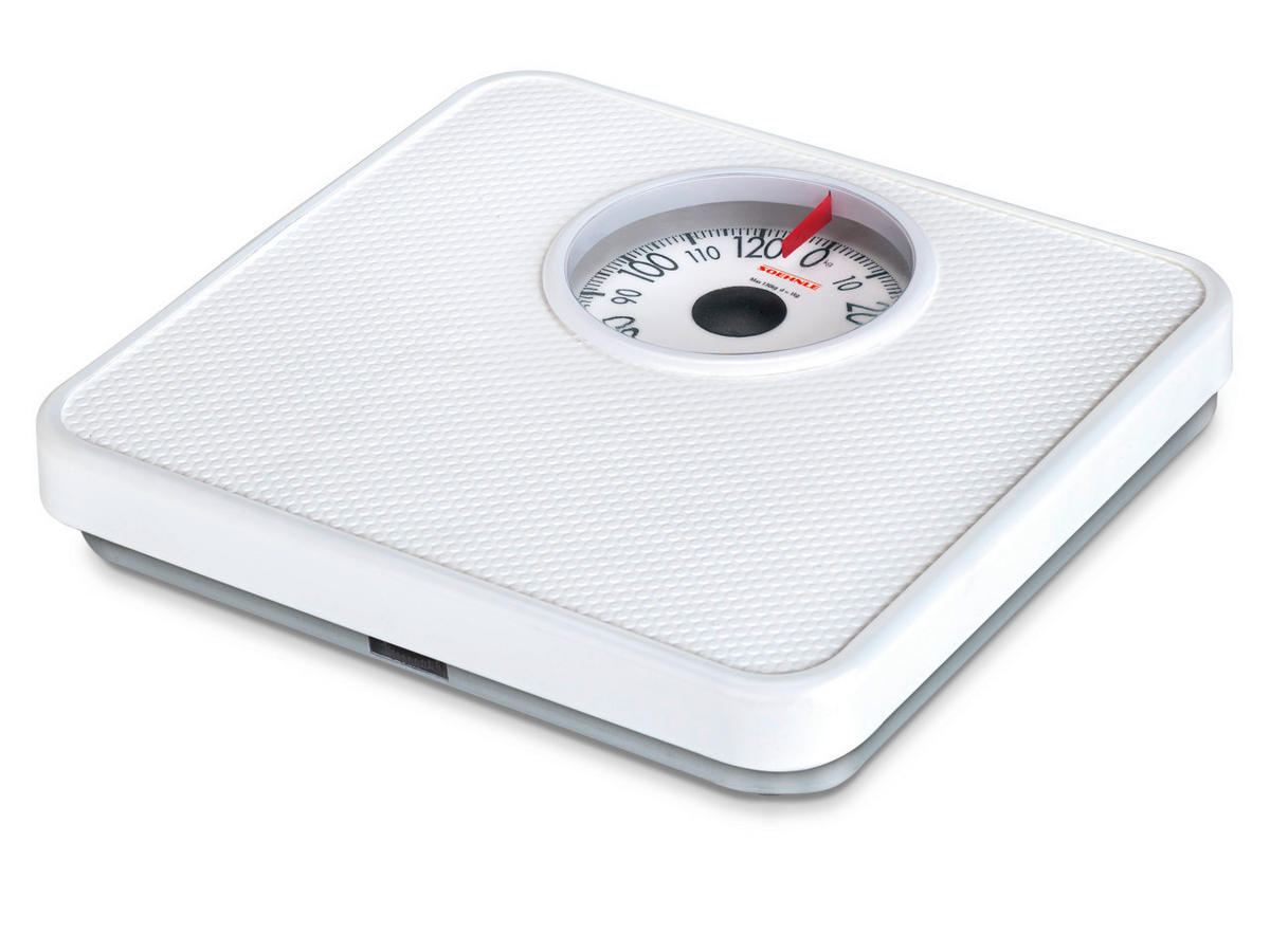PERSONENWAAGE  - Weiß, Basics, Metall (29/27/5,5cm) - Soehnle