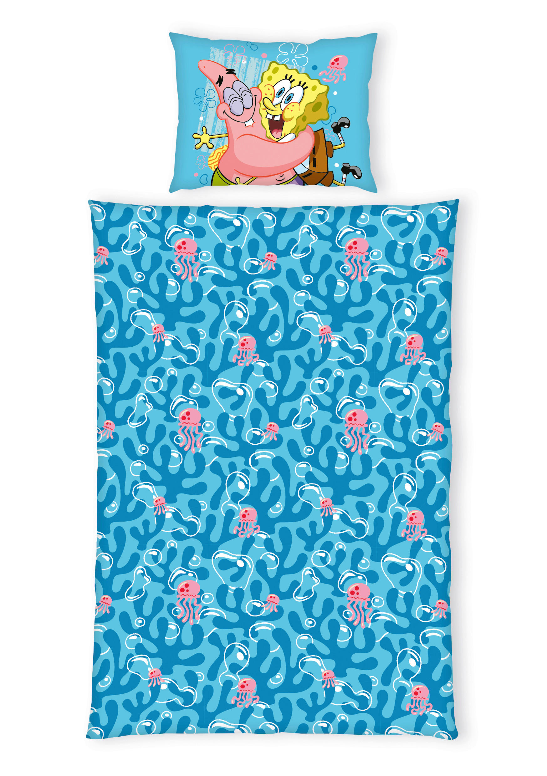 POSTELJNINA Spongebob Bettwäsche 60/80 cm renforcé  - Konvencionalno, tekstil (60/80cm) - Sponge Bob
