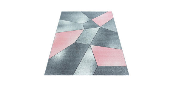 WEBTEPPICH 160/230 cm Beta  - Rosa, KONVENTIONELL, Textil (160/230cm) - Novel
