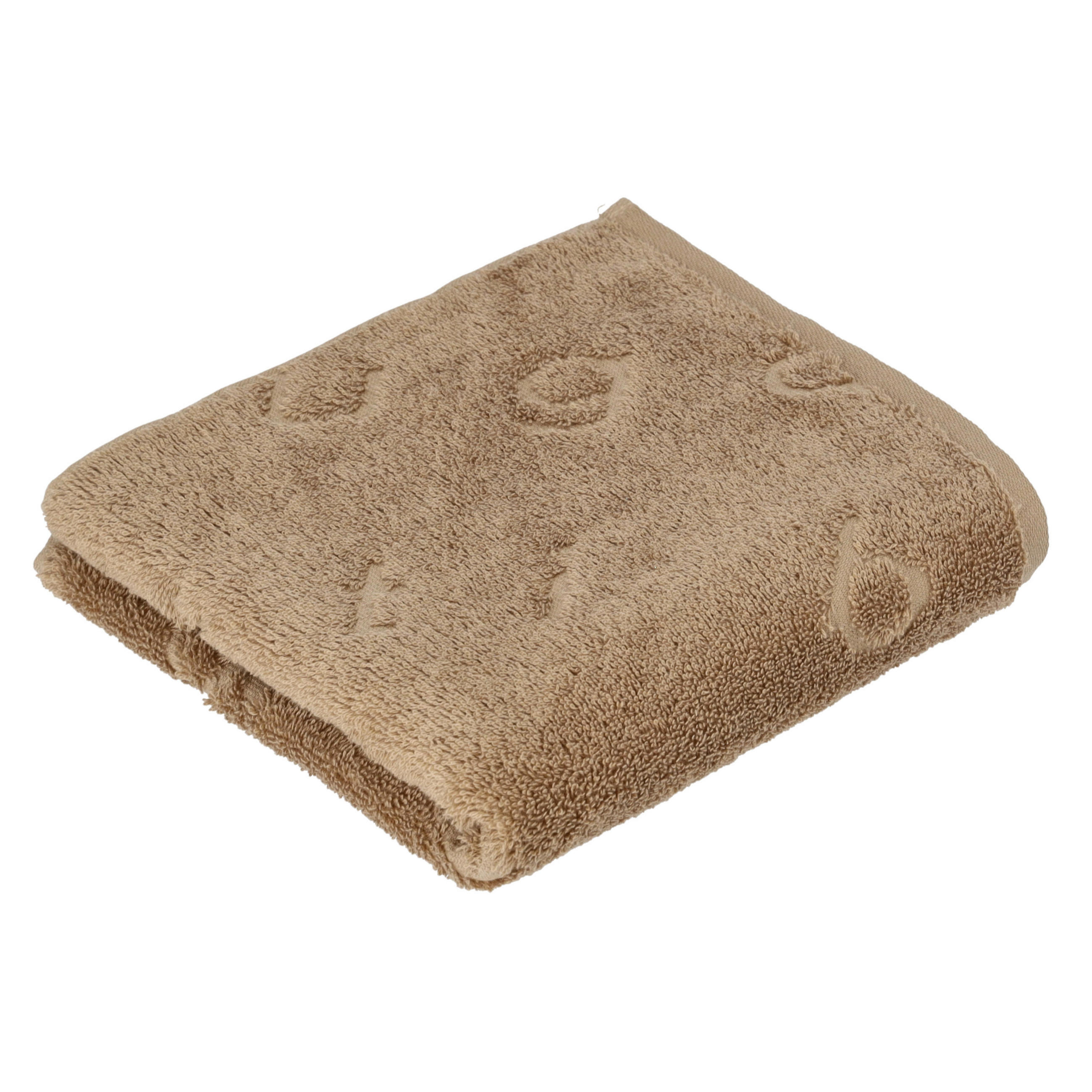 HANDTUCH 50/100 cm TRENTINO Braun  - Braun, KONVENTIONELL, Textil (50/100cm) - Vossen