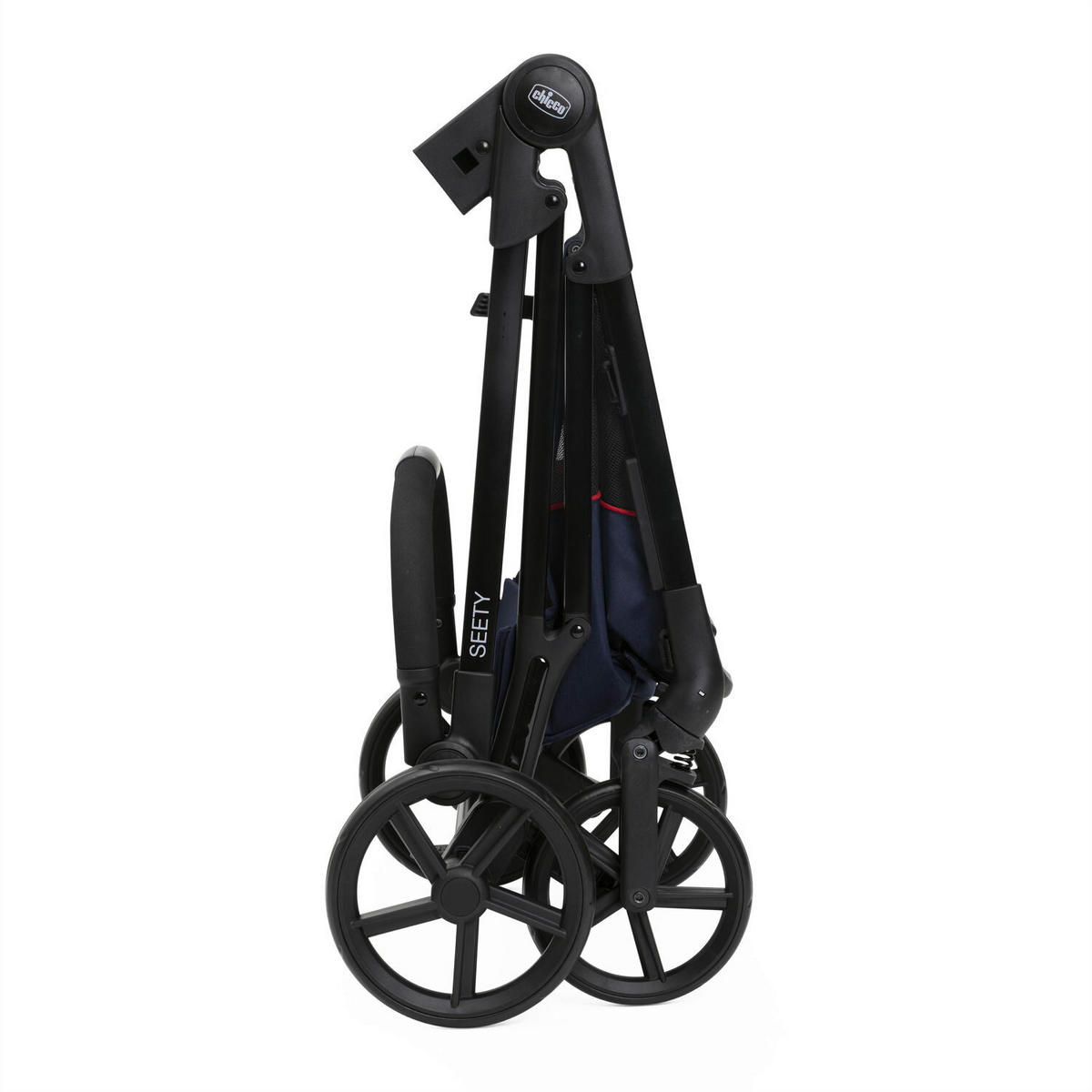 BUGGY SEETY  - Blau/Schwarz, Basics, Textil/Metall (55/73/99-110cm) - Chicco