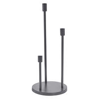 TISCHLEUCHTE 32/78 cm   - Dunkelgrau, Basics, Metall (32/78cm) - Osram