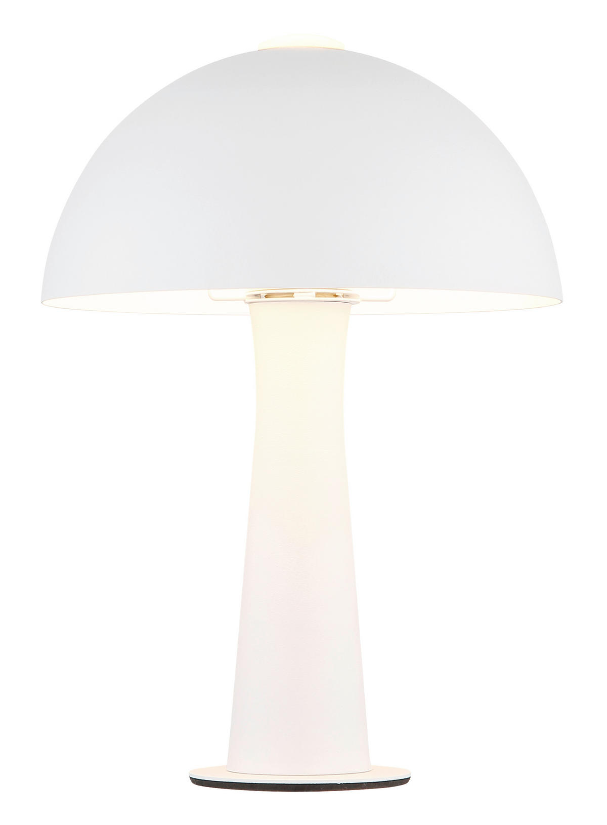 TISCHLEUCHTE Julia 20/28,5 cm  - Schwarz/Weiß, Design, Kunststoff/Metall (20/28,5cm) - Globo