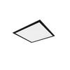 Deckenleuchte Gamma 18 W  45/5 cm    - Schwarz, Basics, Kunststoff/Metall (45/5cm)