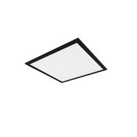 Deckenleuchte Gamma 18 W  45/5 cm    - Schwarz, Basics, Kunststoff/Metall (45/5cm)
