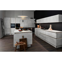 EINBAUKÜCHE STONE  - Grau, Design, Holzwerkstoff - Nolte Küchen